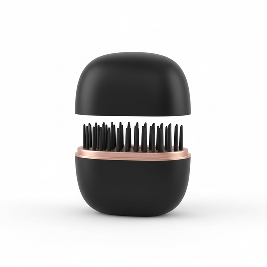 Mini piastra portatile nera in alta definizione